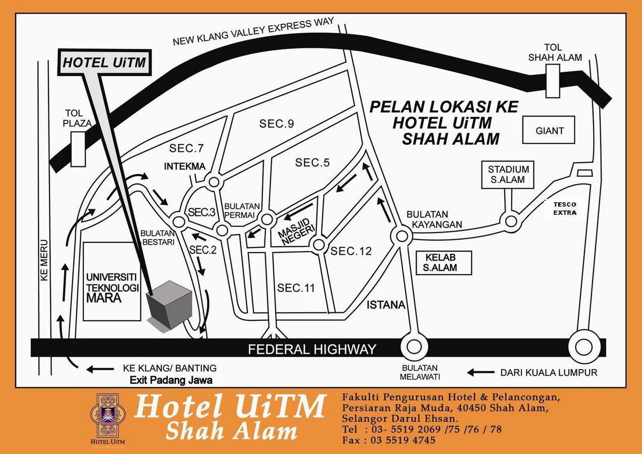 Hotel Uitm Shah Alam Buitenkant foto